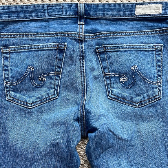 AG Adriano Goldschmied Jeans Calypso THE STILT 28R Cigarette Leg W30 L30.5 USA - Picture 11 of 16